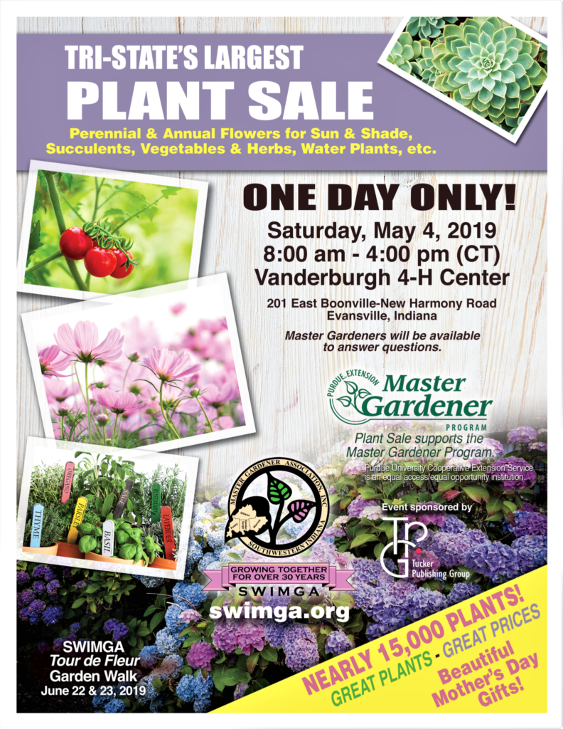 Plant Sale Flyer 2019 - Southwestern Indiana Master Gardener Association